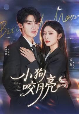 小狗咬月亮海报
