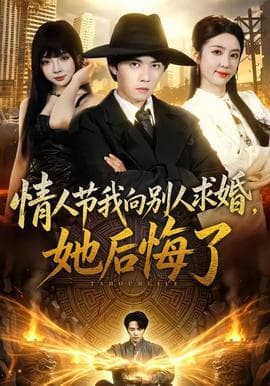 情人节我向别人求婚，她后悔了海报